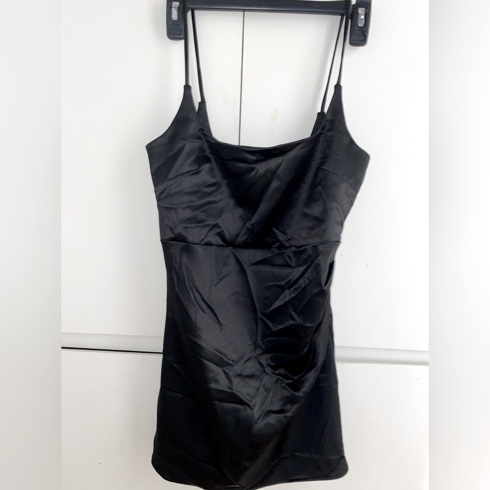 Black Zara mini dress NWT